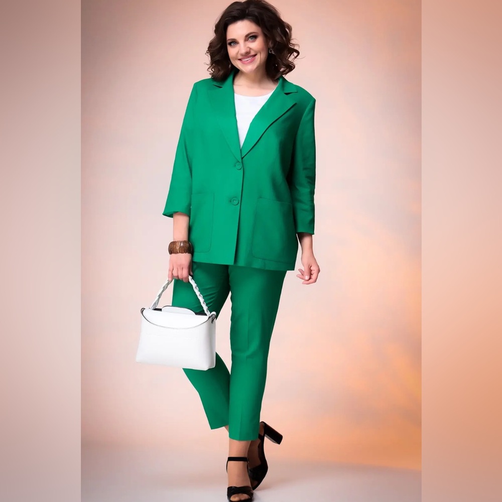 Green Women's Pantsuit